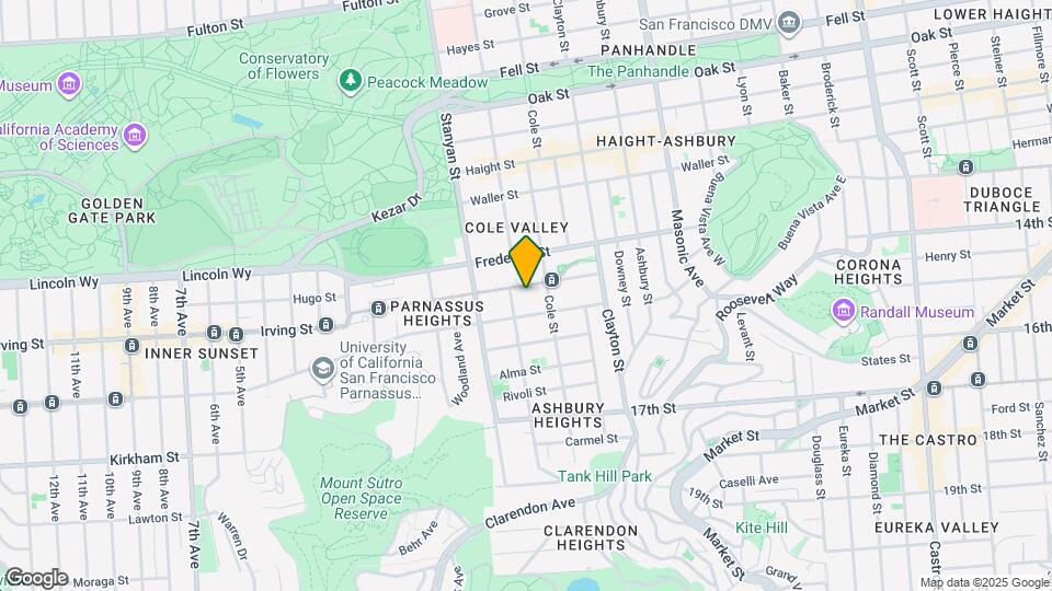 135 Carl St Map and Location Details