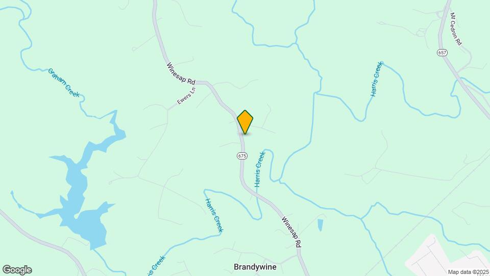 1186 Winesap Rd Map and Location Details