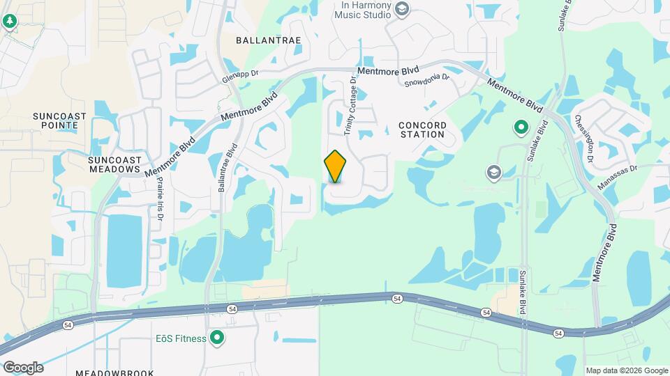 2853 Trinity Cottage Dr Mapa y Detalles de la Ubicación