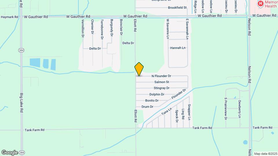 2545 N Flounder Dr Map and Location Details