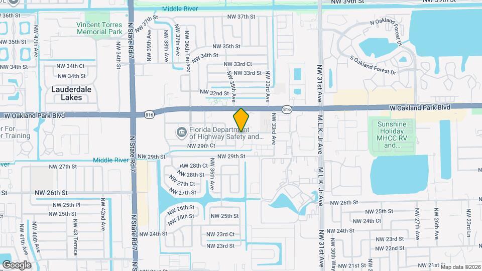 3400 NW 30th St Map and Location Details