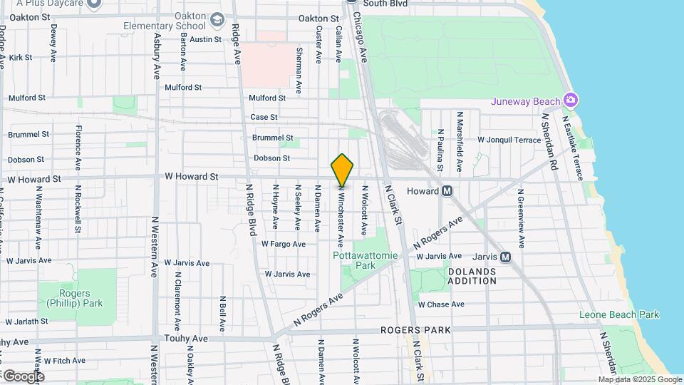 7545 N Winchester Ave-Unit -403 Map and Location Details