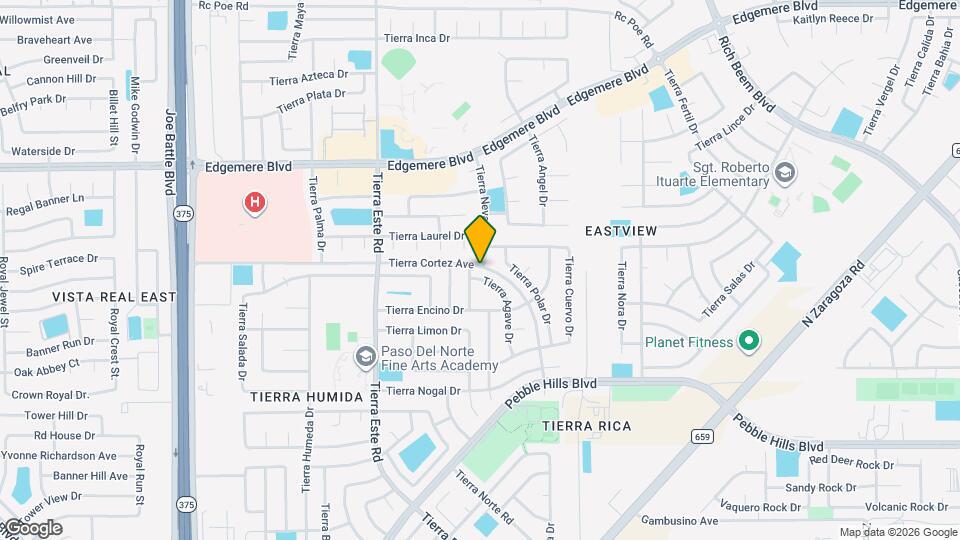 3140 Tierra Agave Dr Map and Location Details