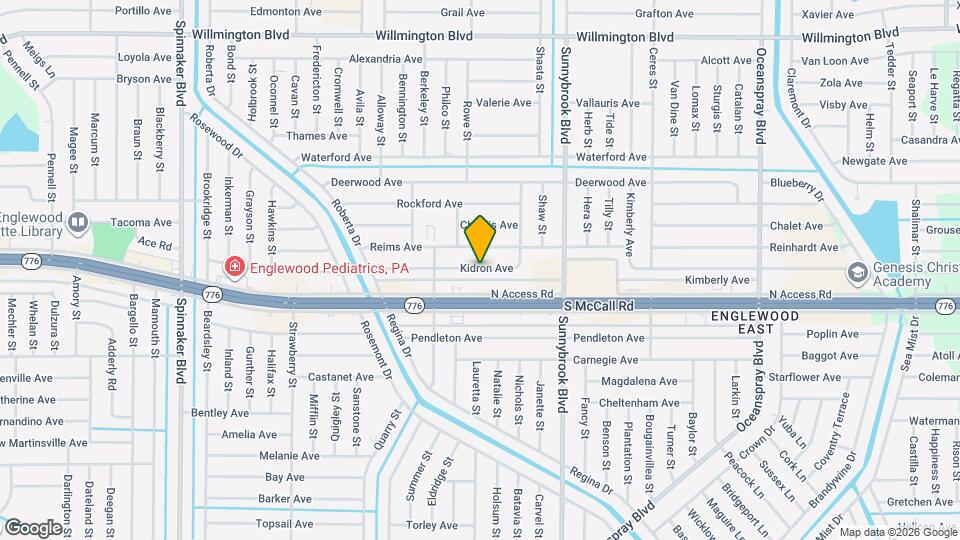 10413 Kidron Ave, Unit 10413 Map and Location Details