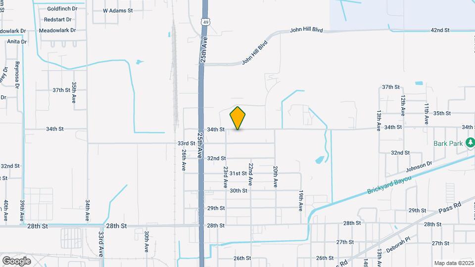 2213 34th St Mapa y Detalles de la Ubicación