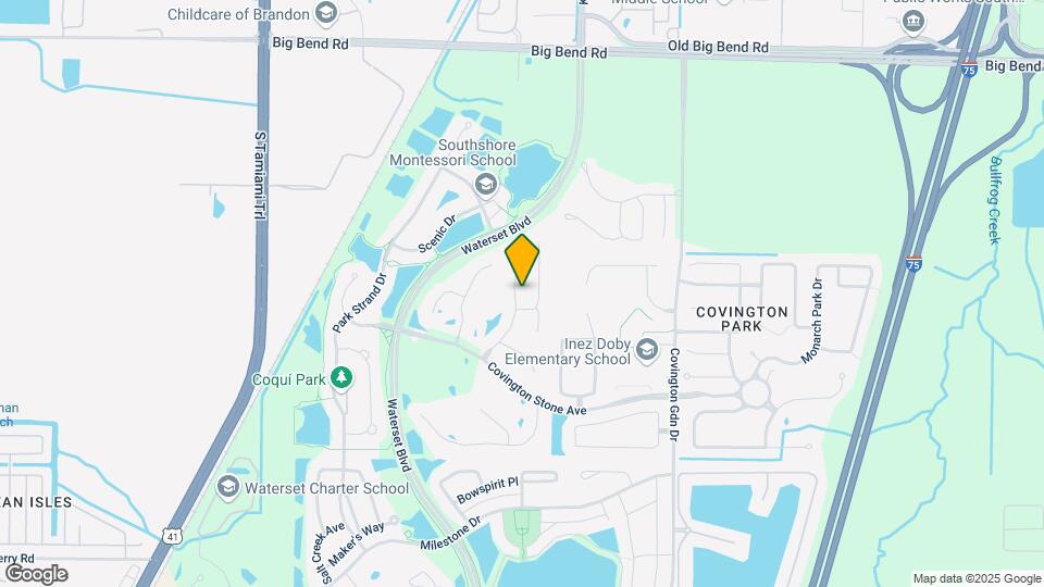 6807 Guilford Crest Dr Map and Location Details