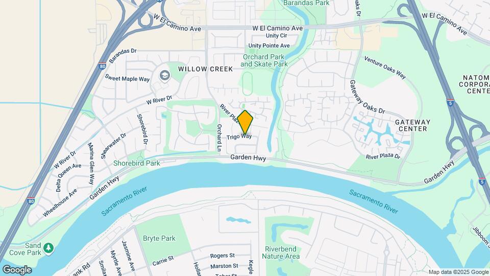 2818 Trigo Way Map and Location Details
