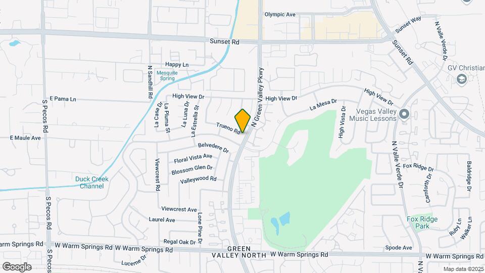 3106 Trueno Rd Map and Location Details