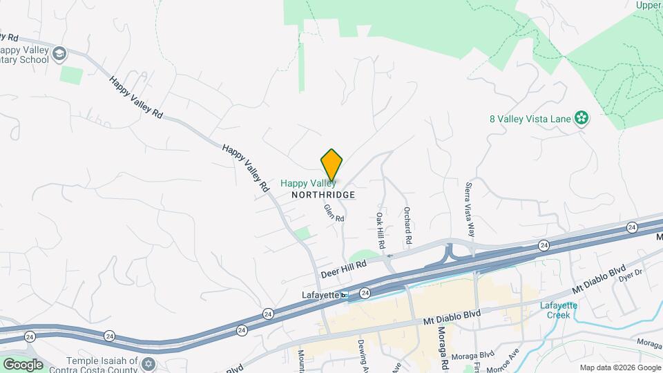 1110 Glen Rd Map and Location Details