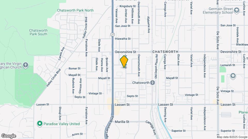 10161 Jordan Map and Location Details