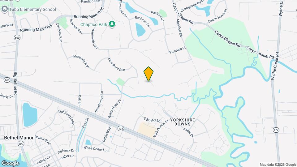 702 Robin Hood Dr Map and Location Details