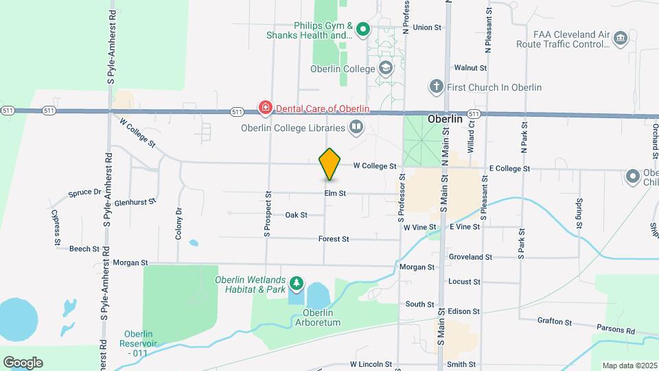 37 S Cedar St Map and Location Details