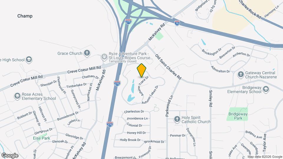 Autumn Lakes Map and Location Details