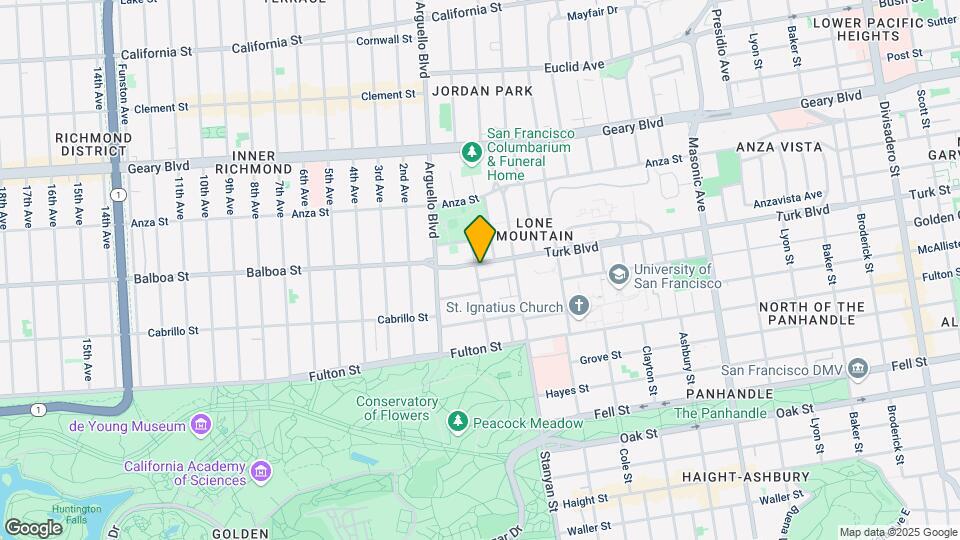 3095-3097 Turk Blvd Mapa y Detalles de la Ubicación