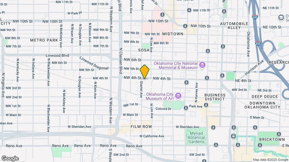 Muse Mapa y Detalles de la Ubicación