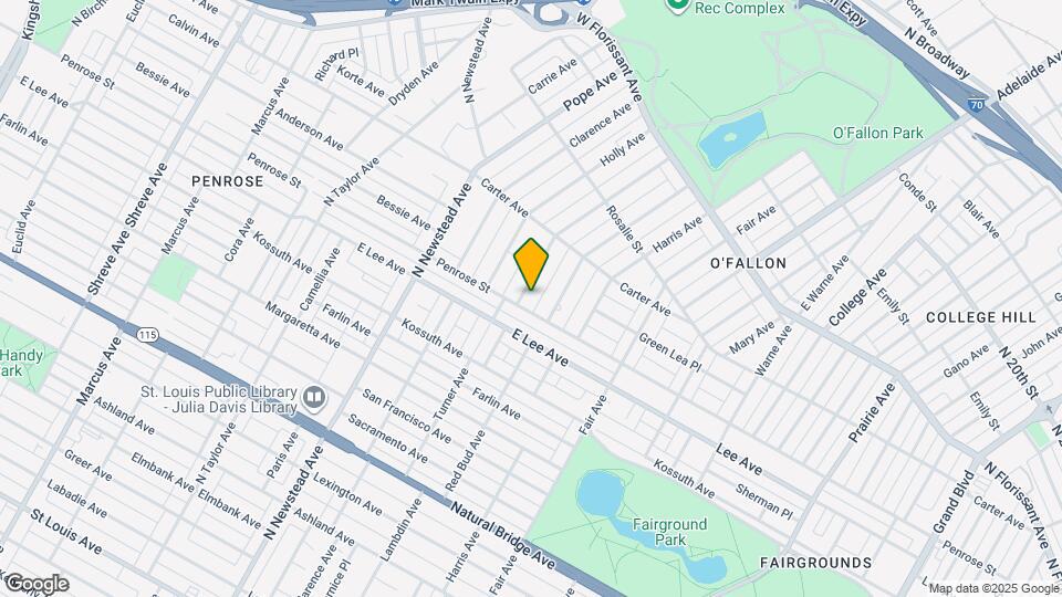 4210 Athlone Ave Map and Location Details