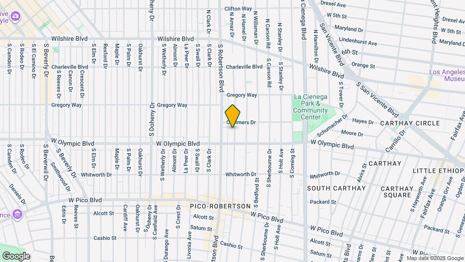 917 S Wooster St Map and Location Details