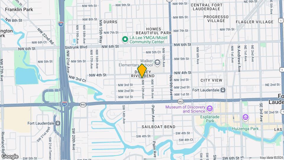 305 NW 12th Ave Map and Location Details