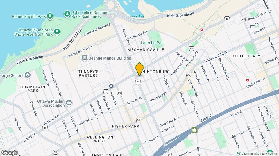 265 Parkdale Av Map and Location Details