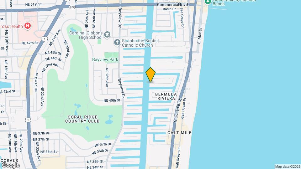 35 Castle Harbor Is Map and Location Details