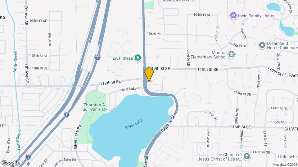 1903 112th Pl SE Mapa y Detalles de la Ubicación