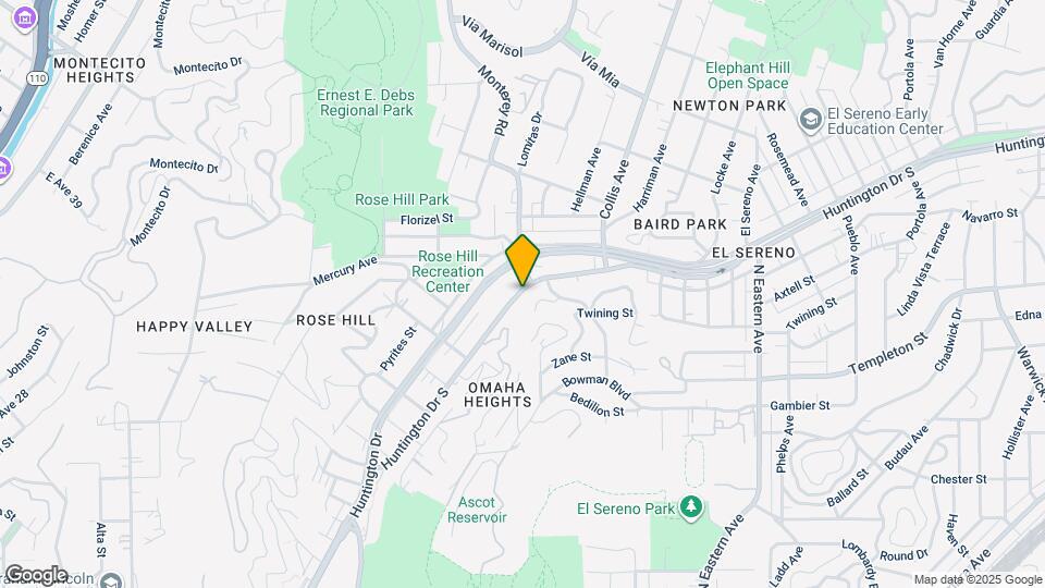 4560 Huntington Dr S Map and Location Details