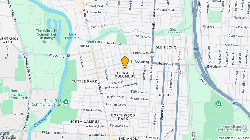 170-172-172 E Tompkins St Mapa y Detalles de la Ubicación