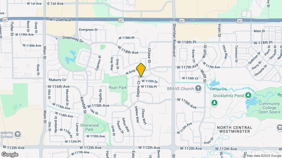 11558 Depew Ct Map and Location Details