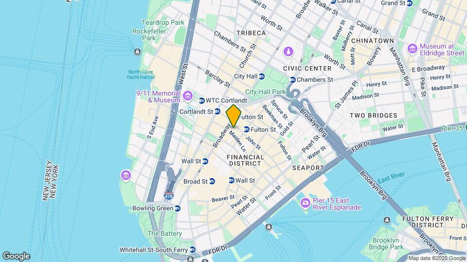 9-11 Maiden Ln Mapa y Detalles de la Ubicación