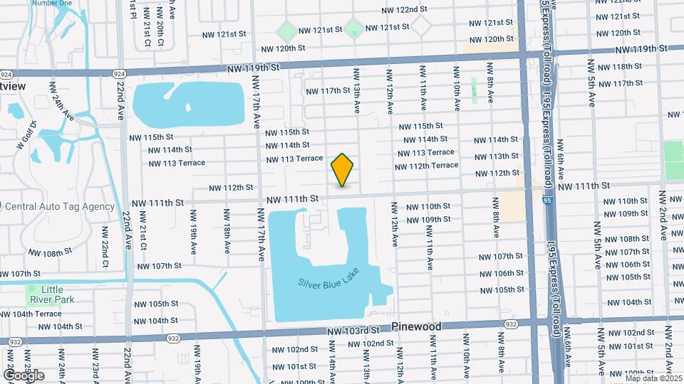 1351 NW 111th St Map and Location Details