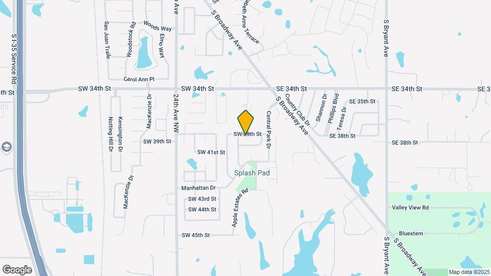 324 SW 39th St Map and Location Details