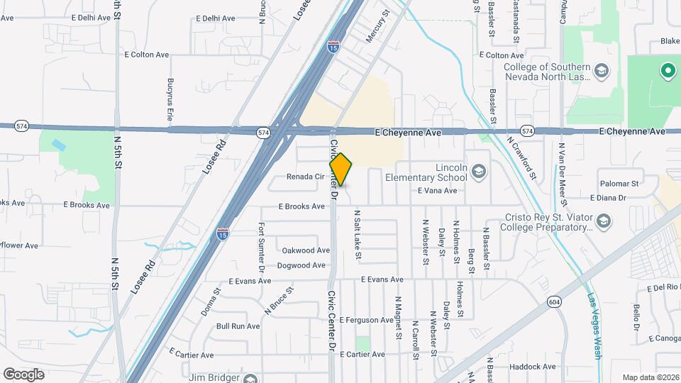 3017 St George St Map and Location Details