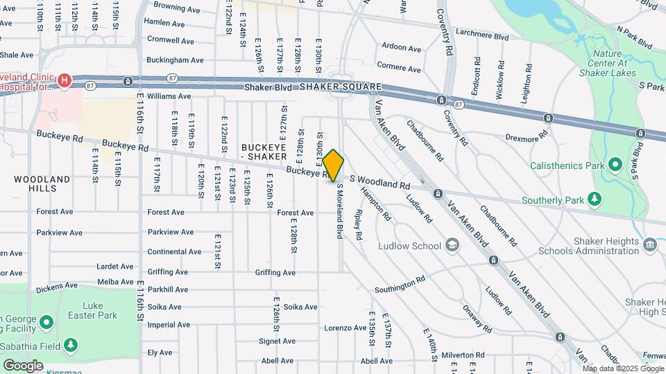 2914 S Moreland Blvd Map and Location Details