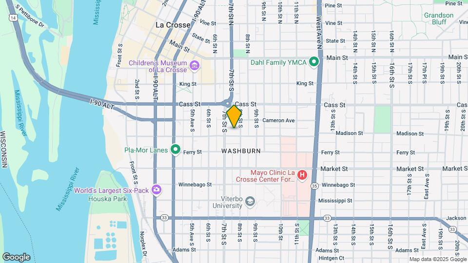 721 Division St, Unit 4 Map and Location Details