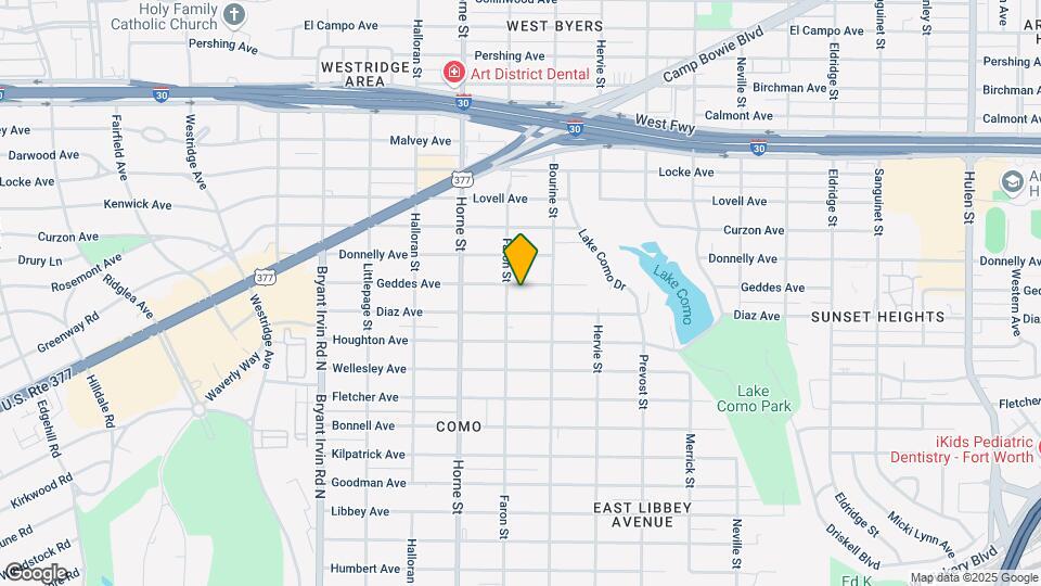 5529 Geddes Ave Map and Location Details