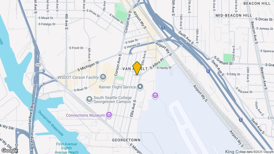 6417 Ellis Ave S Map and Location Details