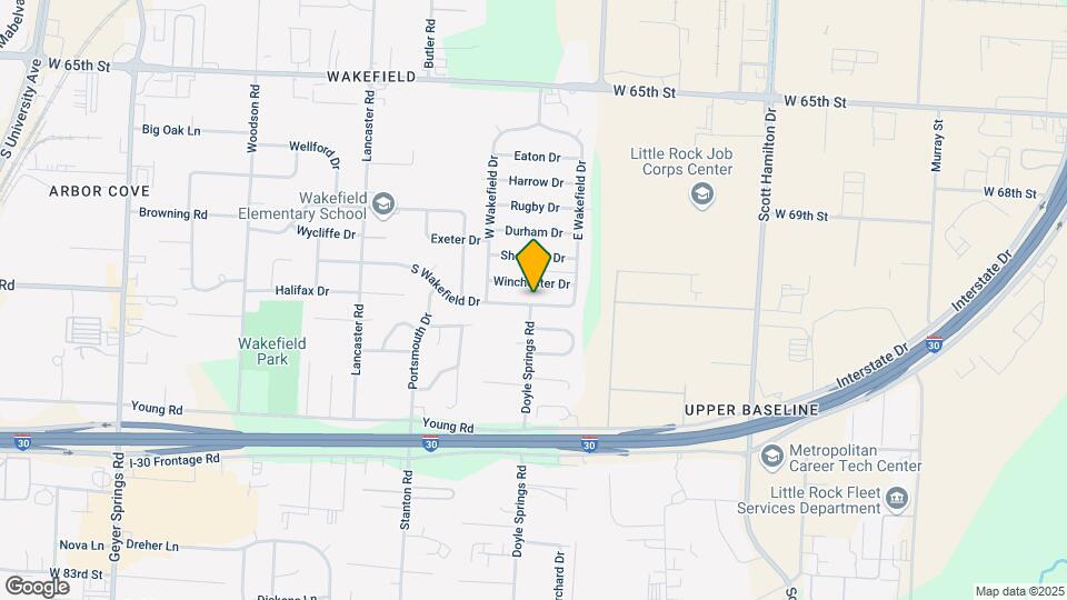 14 S Wakefield Dr Map and Location Details