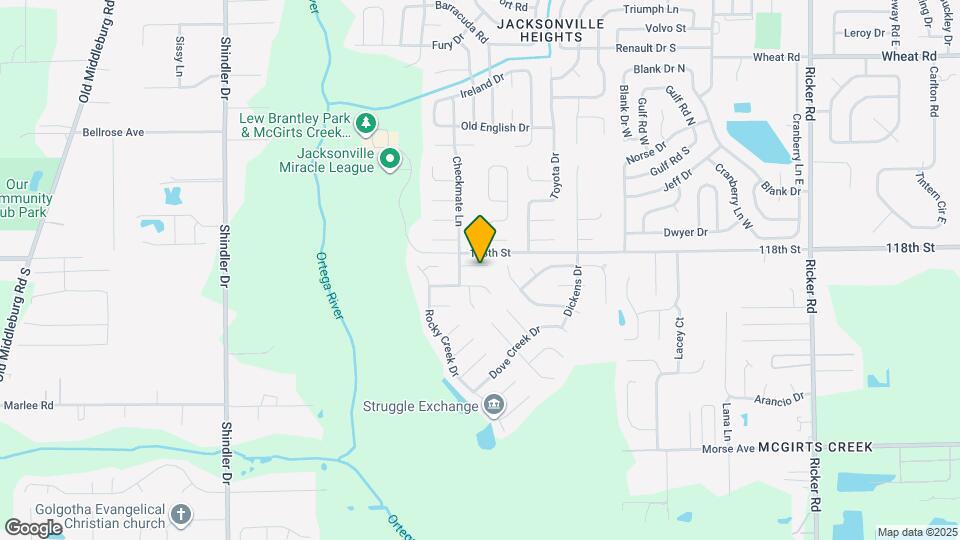 8256 Creek Hollow Ct Map and Location Details