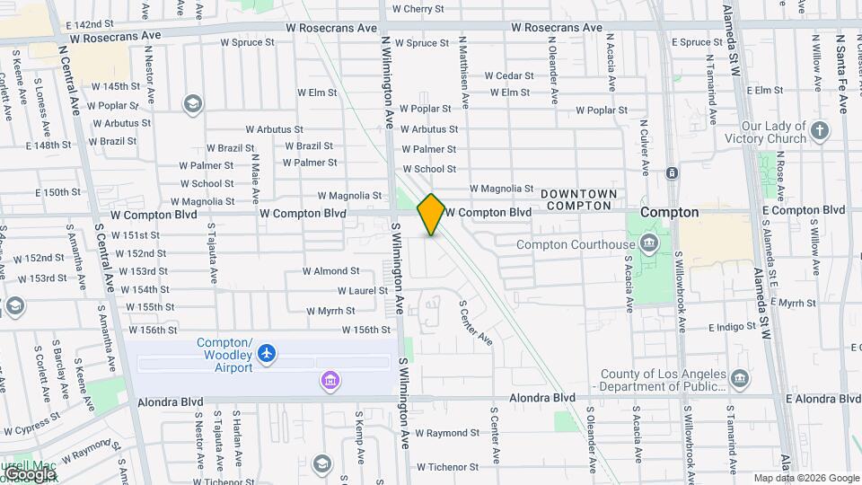 210 S Paulsen Map and Location Details