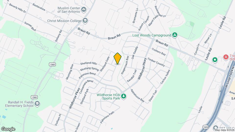 10106 Caspian Ledge Map and Location Details