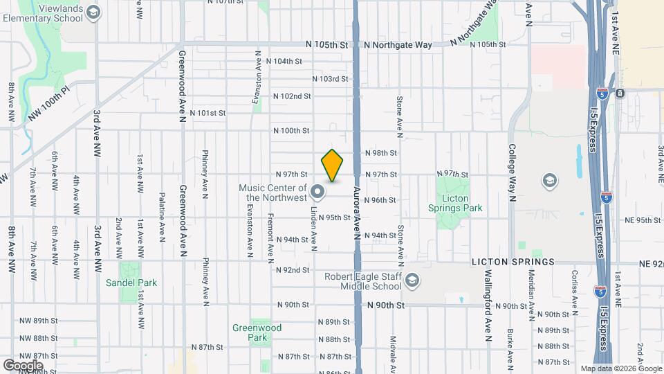 930 N 96th St Mapa y Detalles de la Ubicación
