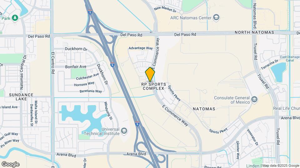 4363 E Commerce Way Map and Location Details