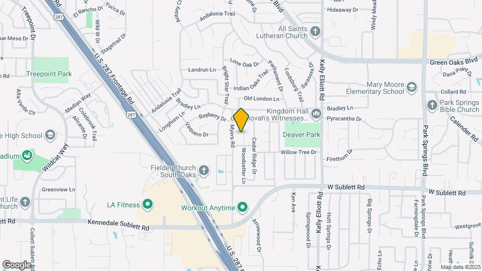 5708 Woodsetter Ct Map and Location Details