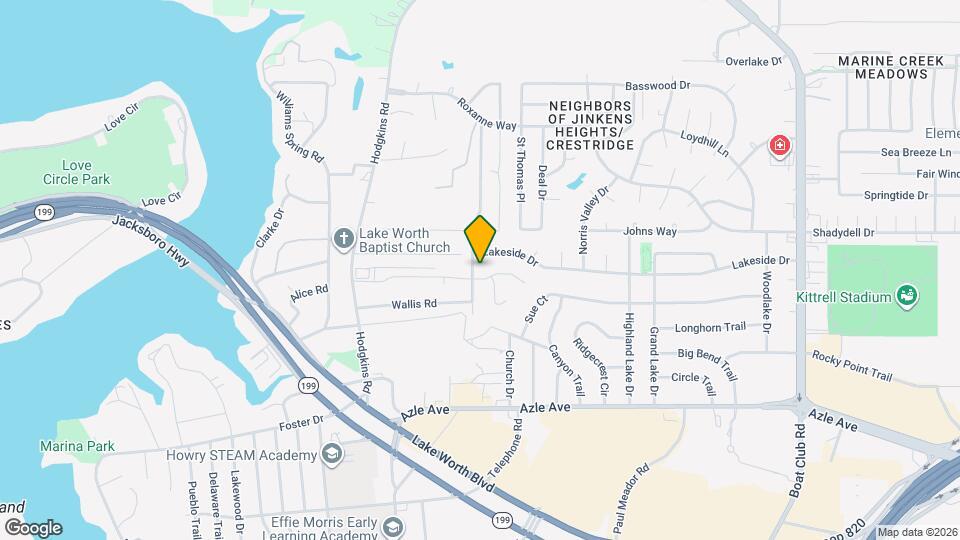 4404 Lakeview Dr Map and Location Details