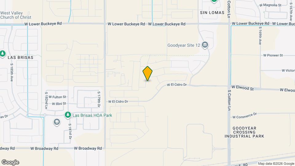 3517 S 176th Dr Map and Location Details