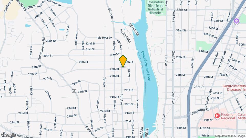 2800 4th Ave Map and Location Details