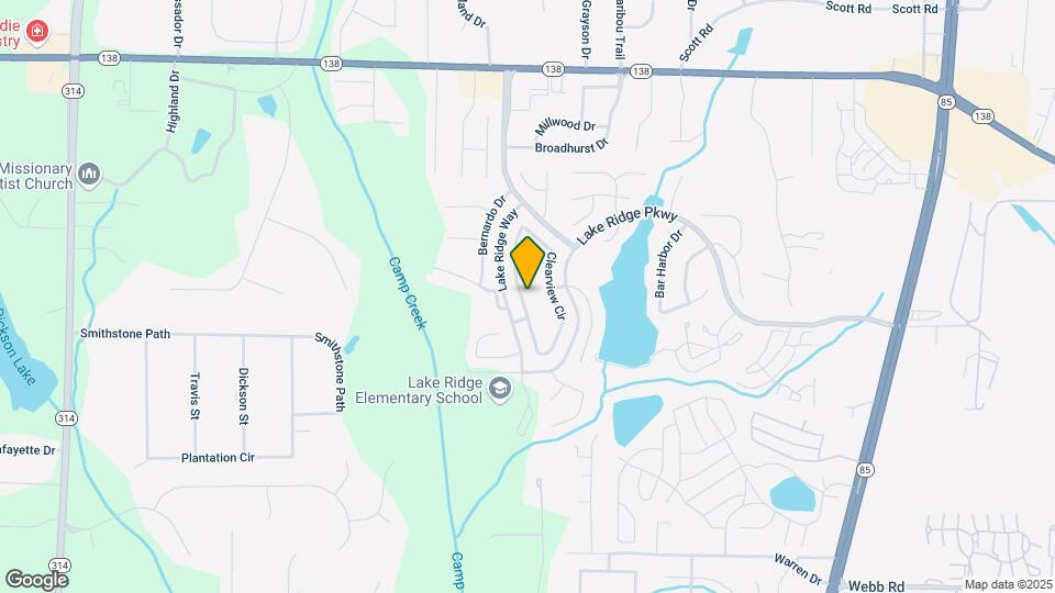 7956 Clearview Cir Mapa y Detalles de la Ubicación