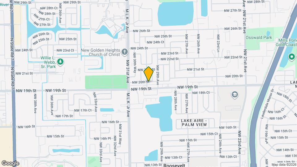 2960 NW 20th St Mapa y Detalles de la Ubicación