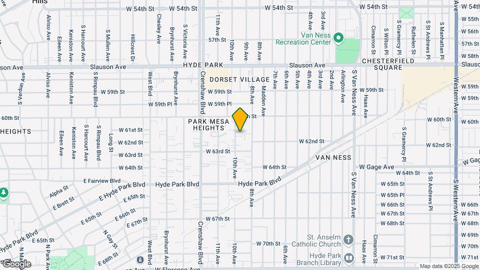 6114 10th Ave Map and Location Details