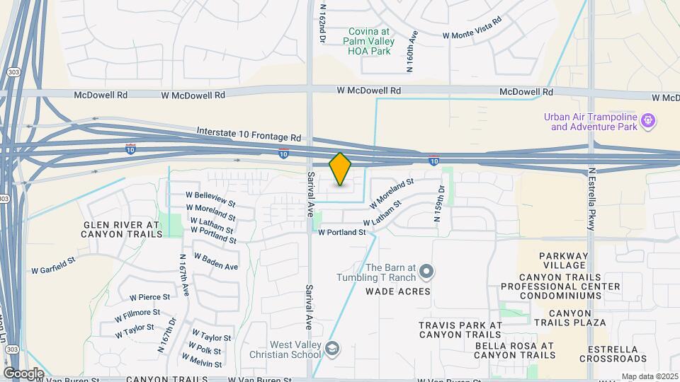 16240 W La Ventilla Way Mapa y Detalles de la Ubicación